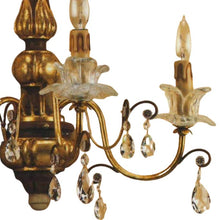Load image into Gallery viewer, ALBA LAMP: Wall Light Sconce Swarovski Clear