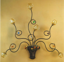 Load image into Gallery viewer, ALBA LAMP: Wall Light Sconce G9 Bulb Scavo Murano