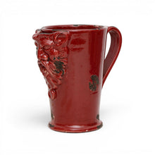 Load image into Gallery viewer, SCAVO AGATA BURGUNDY: Multi use large pitcher with mythological face