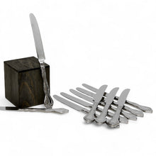 Load image into Gallery viewer, FLATWARE: Oneida Wedgwood St Moritz Dinner Knife 18/10 Stainless (Set of 10 Pcs)