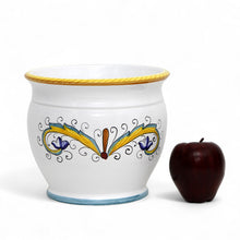 Load image into Gallery viewer, DERUTA PERUGINO: Outlet Special! Indoor-Outdoor Cachepot/Planter (Medium)