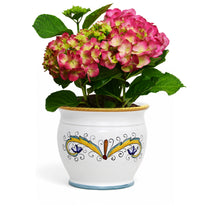 Load image into Gallery viewer, DERUTA PERUGINO: Outlet Special! Indoor-Outdoor Cachepot/Planter (Medium)