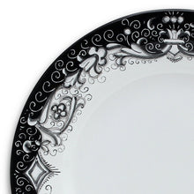 Load image into Gallery viewer, DERUTA COLORI: Dinner Plate - BLACK/GRAY - Artistica.com