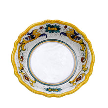 Load image into Gallery viewer, RAFFAELLESCO CLASSICO: Pasta Soup rimmed bowl fluted rims - Artistica.com