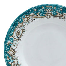 Load image into Gallery viewer, DERUTA COLORI: Salad Plate - AQUA/TEAL - Artistica.com