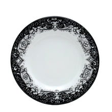 Load image into Gallery viewer, DERUTA COLORI: Salad Plate - BLACK/GRAY - Artistica.com
