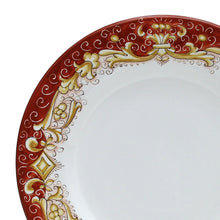 Load image into Gallery viewer, DERUTA COLORI: Salad Plate - CORAL RED - Artistica.com