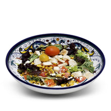 Load image into Gallery viewer, VECCHIA DERUTA: Risotto/Pasta/Cioppino round shallow coupe bowl - Artistica.com
