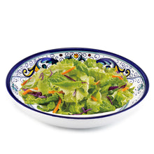 Load image into Gallery viewer, VECCHIA DERUTA: Risotto/Pasta/Cioppino round shallow coupe bowl - Artistica.com