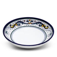 Load image into Gallery viewer, VECCHIA DERUTA: Risotto/Pasta/Cioppino round shallow coupe bowl - Artistica.com