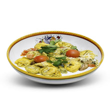 Load image into Gallery viewer, RAFFAELLESCO LITE: Risotto/Pasta/Cioppino round shallow coupe bowl - Artistica.com