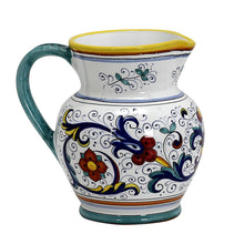 Load image into Gallery viewer, RICCO DERUTA: Traditional Deruta Pitcher (1.25 Liters/40 Oz/5 Cups) - Artistica.com