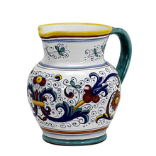 Load image into Gallery viewer, RICCO DERUTA: Traditional Deruta Pitcher (1.25 Liters/40 Oz/5 Cups) - Artistica.com