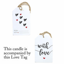 Load image into Gallery viewer, ROMANTICA: Valentino - Muah! Large Candle Vase Ceramic Container (30 Oz)