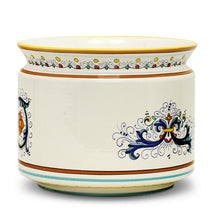 Load image into Gallery viewer, RICCO DERUTA: Cylindrical Cover Pot Ricco Deruta Design - Cachepot Planter (Large) - Artistica.com