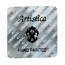 Load image into Gallery viewer, DERUTA COLORI: Salad Plate - BLACK/GOLD - Artistica.com