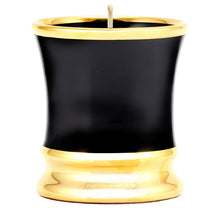 Load image into Gallery viewer, DERUTA CANDLES: Deluxe Precious Cup Candle ~ Ausonia Nero Design ~ Pure Gold Rim