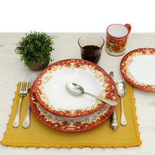 Load image into Gallery viewer, DERUTA COLORI: Oval Platter - CORAL RED - Artistica.com
