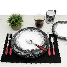 Load image into Gallery viewer, DERUTA COLORI: Dinner Plate - BLACK/GRAY - Artistica.com
