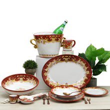Load image into Gallery viewer, DERUTA COLORI: Pasta/Soup Rim Plate - CORAL RED - Artistica.com