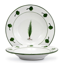 Load image into Gallery viewer, GIARDINO: Rim Pasta Soup Plate - Artistica.com