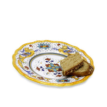Load image into Gallery viewer, RAFFAELLESCO CLASSICO: Salad plate fluted rims (FULL DECOR) [R]
