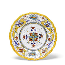 Load image into Gallery viewer, RAFFAELLESCO CLASSICO: Salad plate fluted rims (FULL DECOR) [R]
