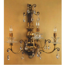 Load image into Gallery viewer, ALBA LAMP: Wall Light Sconce Swarovski Clear
