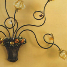 Load image into Gallery viewer, ALBA LAMP: Wall Light Sconce G9 Bulb Scavo Murano
