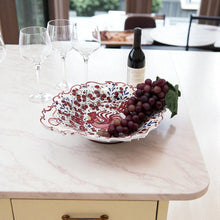 Load image into Gallery viewer, ORVIETO RED ROOSTER: Oval Tray with Handles [R]
