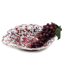 Load image into Gallery viewer, ORVIETO RED ROOSTER: Oval Tray with Handles [R]
