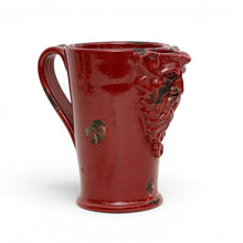Load image into Gallery viewer, SCAVO AGATA BURGUNDY: Multi use large pitcher with mythological face
