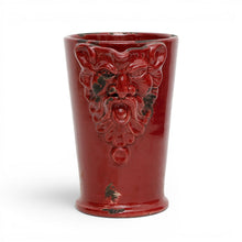Load image into Gallery viewer, SCAVO AGATA BURGUNDY: Multi use large pitcher with mythological face

