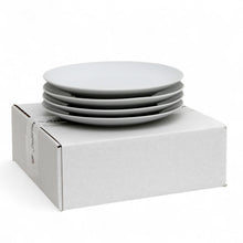 Load image into Gallery viewer, PORCELLAIN: Multi Purpose Dinner Plate/Shallow Bowl - Final Clearance Price - SET of 4 (10.25&quot; Diam.)
