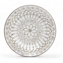 Load image into Gallery viewer, CATHEDRAL DESIGN: Pair of 11 Inches Dinner Plates - One of a kind - Hand Painted in Deruta-Italy!
