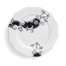 Load image into Gallery viewer, RICCO DERUTA DERO: Complete single Place Setting: 1 Dinner+1 Pasta+1 Salad+1 Mug - One of a kind - Hand Painted in Deruta-Italy!
