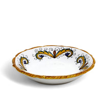 Load image into Gallery viewer, PERUGINO DERUTA: Outlet Special! The perfectly sized Cereal/Pasta Bowl Fluted Rim (8&quot;Ø)
