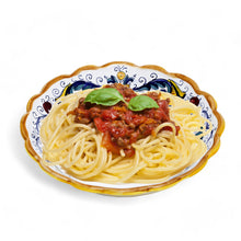Load image into Gallery viewer, RICCO DERUTA: Outlet Special! The perfectly sized Pasta/Soup Bowl Fluted Rim (9.5&quot;Ø )
