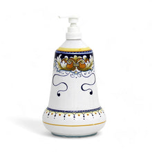 Load image into Gallery viewer, DERUTA FOGLIE: Liquid Soap/Lotion Dispenser with Plastic Pump (Large 26 OZ)

