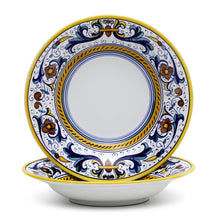 Load image into Gallery viewer, RICCO DERUTA CLASSICO: Pasta Soup rimmed bowl - Artistica.com
