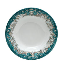 Load image into Gallery viewer, DERUTA COLORI: Pasta/Soup Rim Plate - AQUA/TEAL - Artistica.com
