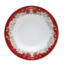 Load image into Gallery viewer, DERUTA COLORI: Pasta/Soup Rim Plate - RED - Artistica.com
