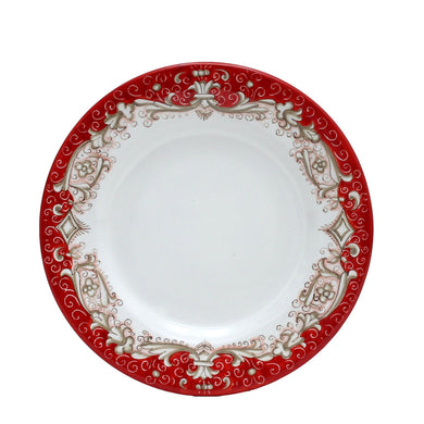 DERUTA COLORI: Salad Plate - RED - Artistica.com