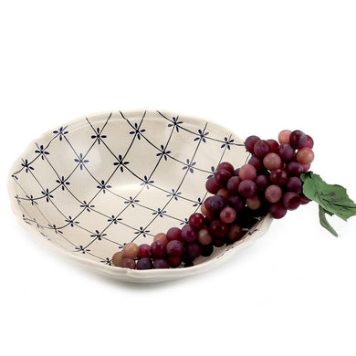 BLU STELLA: Salad/Pasta Serving Bowl