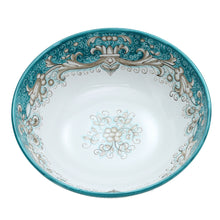 Load image into Gallery viewer, DERUTA COLORI: Serving Pasta/Salad Bowl - AQUA/TEAL - Artistica.com
