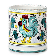 Load image into Gallery viewer, ORVIETO GREEN ROOSTER: Mug (10 OZ) - Artistica.com
