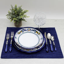 Load image into Gallery viewer, VECCHIA DERUTA: Risotto/Pasta/Cioppino round shallow coupe bowl - Artistica.com
