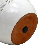 Load image into Gallery viewer, SCAVO Giardini Garden: Round &#39;Rullato&#39; Cachepot/Planter Large WHITE - Artistica.com

