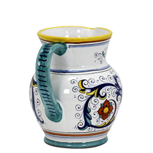 Load image into Gallery viewer, RICCO DERUTA: Traditional Deruta Pitcher (1.25 Liters/40 Oz/5 Cups) - Artistica.com
