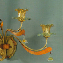 Load image into Gallery viewer, ALBA LAMP: Wall Light Sconce G9 Bulb Scavo Murano - Artistica.com
